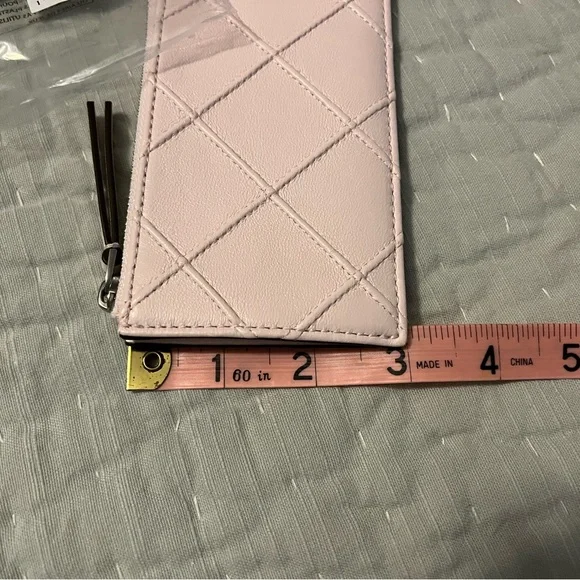Tory Burch Fleming Cardholder in Soft Pink - Picture 11 of 12